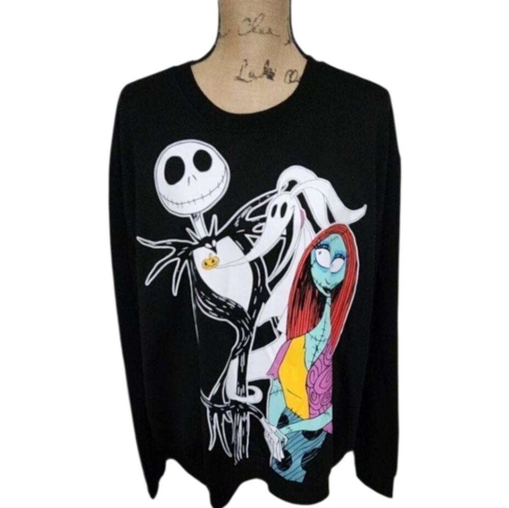 Disney The Nightmare Before Christmas Jack Skellington sweatshirt plus 2X new